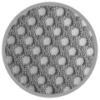 Rejilla 3d Gris Plata